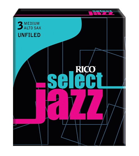 Rico RRS10ASX3M Select Jazz    ,  3,  (Medium), 10