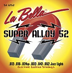 :La Bella SA1252 Super Alloy 52    , /, Jazz Light, 12-52