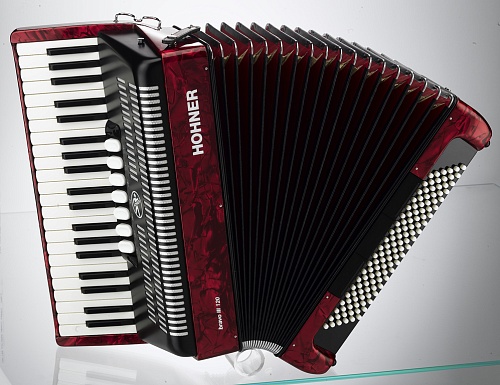 Hohner A4083 (A1683) BRAVO III 120 Red     